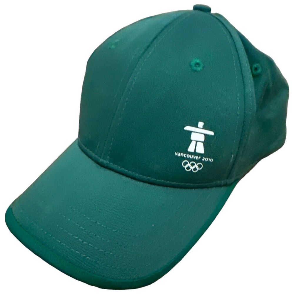 Vintage Vancouver 2010 Olympics HBC Officially Licensed Green Baseball Cap (New)